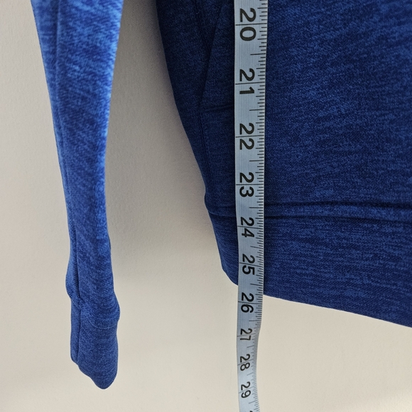 Adidas Royal Blue Pullover Hoodie Unisex - Picture 8 of 12